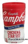 Campbell's Soup on the Go Chicken & Stars, 70 calories Center Front Picture