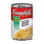 Campbell's Healthy Request homestyle chicken noodle condensed soup Center Front Picture