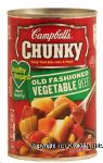 Campbell's Chunky Healthy Request; old fashioned vegetable beef prepared soup Center Front Picture