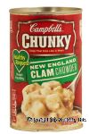 Campbell's Chunky Healthy Request; new england clam chowder ready to serve soup Center Front Picture