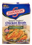 Swanson Chicken Broth Rtsb Natural Goodness 100% Fat Free All Natural Center Front Picture