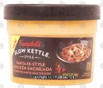 Campbell's Slow Kettle santa fe-style chicken enchilada soup with white meat chicken Center Front Picture