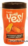 Campbell's Yes! butternut squash & sweet potato sipping soup Center Front Picture