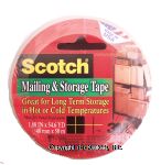 Scotch  mailing & storage tape, 1.88 in x 54.6 yd Center Front Picture