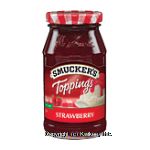 Smucker's Toppings Strawberry Fat Free Center Front Picture