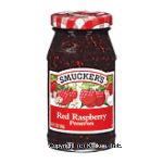 Smucker's  red raspberry preserves Center Front Picture