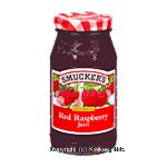 Smucker's Jam Red Raspberry Seedless 12 Oz Or 18 Oz Center Front Picture