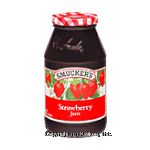 Smucker's Jam Strawberry Center Front Picture