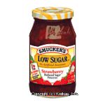 Smucker's Preserves Strawberry Low Sugar Center Front Picture