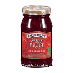 Smucker's Spreadable Fruit Simply Fruit Strawberry Center Front Picture