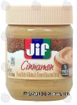 Jif Cinnamon peanut butter & cinnamon flavor spread Center Front Picture