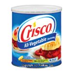 Crisco Shortening All Vegetable Center Front Picture