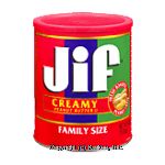 Jif Peanut Butter Creamy Family Size Center Front Picture