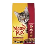 Meow Mix Dry Cat Food Hairball Control Formula Center Front Picture