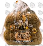 Korda's 100% Whole Grain 100% whole wheat hamburger buns, 8 ct., wrapper Center Front Picture