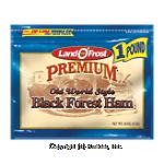 Land O' Frost Premium old world style black forest ham, thin sliced Center Front Picture