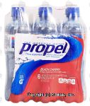 Propel The Workout Water black cherry flavored water beverage with vitamins Center Front Picture