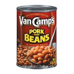 Van Camp's Pork & Beans In Tomato Sauce Center Front Picture