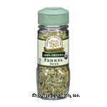 McCormick Gourmet Fennel Seed, organic Center Front Picture