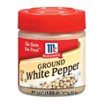 McCormick White Pepper Ground Center Front Picture