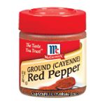 McCormick Red Pepper Ground Cayenne Center Front Picture