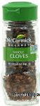 McCormick Cloves Whole Center Front Picture