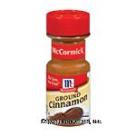 McCormick Cinnamon Dry Spices Ground Center Front Picture