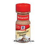 McCormick  Cinnamon Sugar Dry Spices Center Front Picture