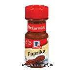 McCormick  Paprika Dry Spices Center Front Picture