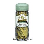 Gourmet Organic Bay Leaves Turkish 100% Organic Center Front Picture