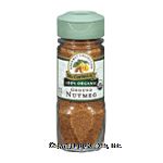 Gourmet Organic Nutmeg Ground 100% Organic Center Front Picture