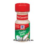 McCormick  Garlic Salt Center Front Picture