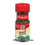 McCormick Basil Leaves Whole Center Front Picture