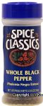 Spice Classics  pepper, whole black (Iimienta negra entera) Center Front Picture