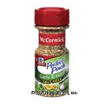 McCormick Perfect Pinch Garlic & Herb Salt Free seasoning Center Front Picture