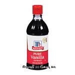 Mc Cormick All Natural pure vanilla extract Center Front Picture