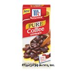 Mc Cormick Pure coffee extract Center Front Picture