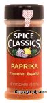 Spice Classics  paprika Center Front Picture