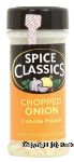 Spice Classics  onion, chopped cebolla picada Center Front Picture