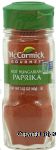 McCormick Gourmet paprika, hot hungarian Center Front Picture