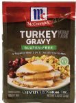 Mc Cormick  turkey gravy seasoning, gluten-free Center Front Picture