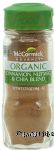 McCormick Gourmet cinnamon, nutmeg & chia blend, organic Center Front Picture