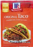 McCormick  original taco seasoning mix Center Front Picture