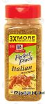 Mc Cormick Perfect Pinch italian seasoning Center Front Picture