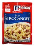 McCormick Sauce Mix Beef Stroganoff Center Front Picture