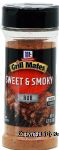 McCormick Grill Mates sweet & smoky dry rub Center Front Picture