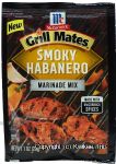 McCormick Grill Mates smoky habanero marinade mix Center Front Picture