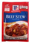 McCormick Seasoning Mix Beef Stew Center Front Picture