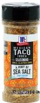 McCormick  mexican taco truck seasoning; garlic, cilantro & cumin; low sodium Center Front Picture