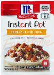 McCormick Intant Pot teriyaki chicken seasoning mix Center Front Picture